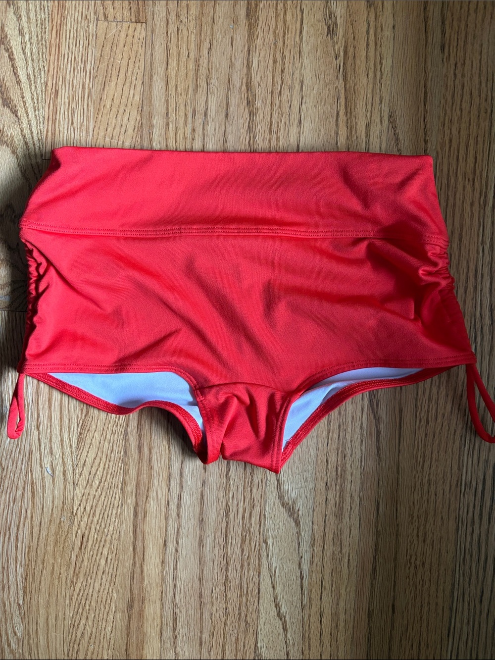 PINK active small Red High-Waist Swim bikini Bottoms